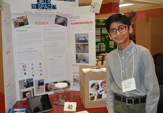 young Science Day participant